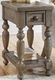 Null Furniture Aria Gray Wash Chairside End Table-0
