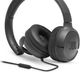 JBL® Tune 500 Black Wired On-Ear Headphones-3