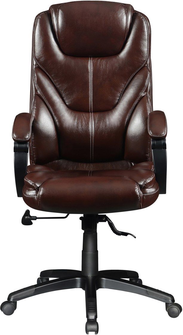 Coaster® Brown And Black Office Chair-0