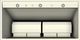 Vent-A-Hood® 48" Wall Mounted Range Hood-Biscuit-4
