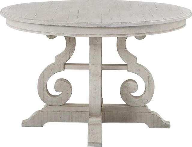 Magnussen Home® Bronwyn Alabaster 48" Round Dining Table-2