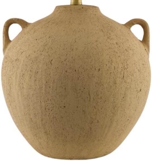Surya Araya Glazed Brown Table Lamp-2