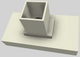 Vent-A-Hood® 54" Biscuit Contemporary Island Range Hood-4