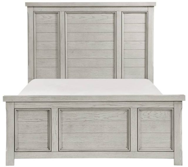 Homelegance® Providence Light Gray California King Panel Bed-2