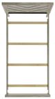 Elements International Ellen Ash White Twin Youth Panel Bed-3
