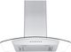 ZLINE 36" Stainless Steel and Glass Convertible Vent Wall Mount Range Hood with Crown Molding-3