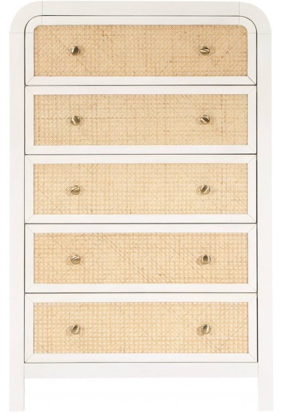 Meridian Furniture Siena Natural/Off-White Chest-1