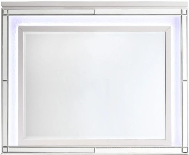 New Classic® Home Furnishings Valentino White Mirror-2