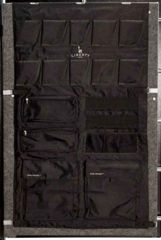 Liberty Safe Black 30" x 49" Gun Safe Door Panel Organizer-0