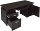 Coaster® Tracy Cappuccino 2-Drawer Computer Desk-1