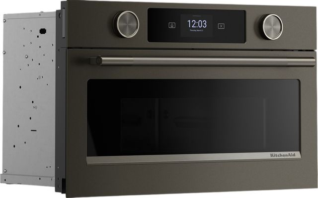 KitchenAid® 1.4 Cu. Ft Black Ore Built-In Microwave-4
