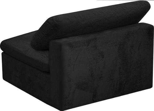 Meridian Furniture Cozy Black Velvet Chair-1