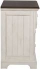 TEI Vintage Estates Brown/White Nightstand-2