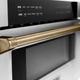 ZLINE Autograph Edition 1.2 Cu. Ft. Stainless Steel with Champagne Bronze Accents Microwave Drawer-4
