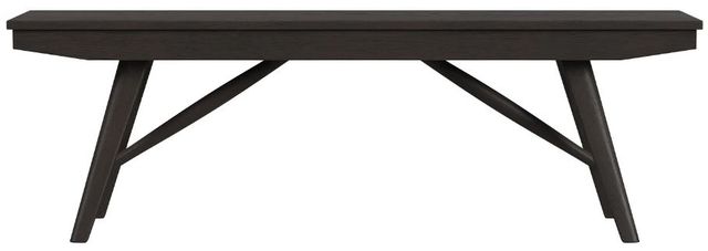 Intercon Bayside Black Dining Bench-1
