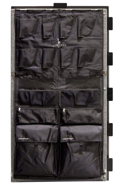 Liberty Safe Black 17-18'' Gun Safe Door Panel Organizer-4