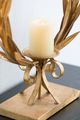 A & B Home Gold Pillar Holder-5