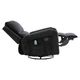 Northfield Living Black Swivel Rocking Recliner Massage Chair-4