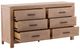 Dovetail Furniture Emmalyn Light Warm Wash Dresser-4
