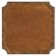 Hooker® Furniture Archives Brown Dining Game Table with Mottled Amber Base-3