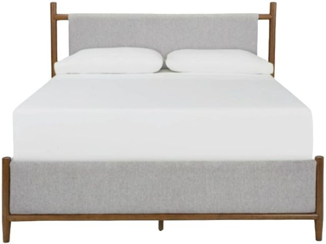 Signature Design by Ashley® Lyncott Gray King Upholstered Panel Bed-1