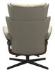 Stressless® by Ekornes® Customizable Magic Medium Manual Recliner and Ottoman with Cross Base-3
