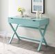 Linon Peggy Pastel Turquoise Lift Top Table -1