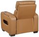 Homelegance® Fairway Brown Power Recliner with Power Headrest-4
