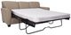 Decor-Rest® Furniture LTD Customizable 2404 Fabric Double Sofa Sleeper-0