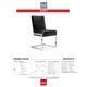 Korson Furniture Abby Black Side Chair-1
