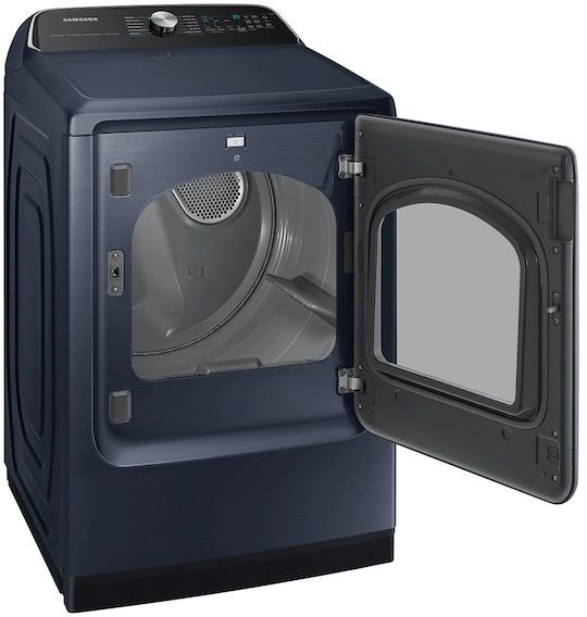Samsung 7.4 Cu. Ft. Brushed Navy Front Load Electric Dryer -3