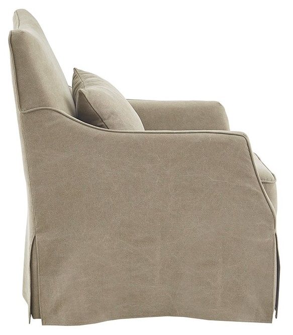 Olliix by Martha Stewart London Tan Swivel Chair-2
