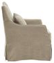 Olliix by Martha Stewart London Tan Swivel Chair-2