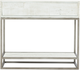 Bernhardt Highland Park Alvar Brushed White/Glazed Silver Nightstand-3