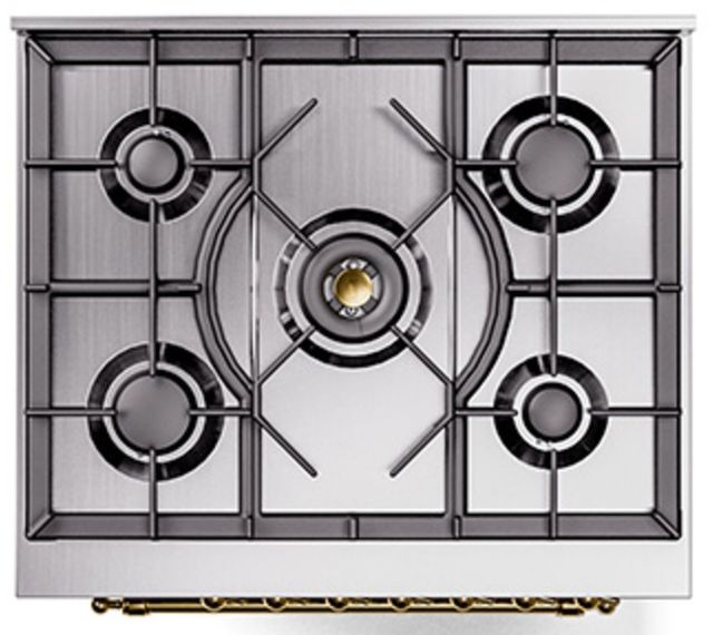 Ilve® Nostalgie II Series 30" Custom RAL Colors Pro Style Dual Fuel Range-2