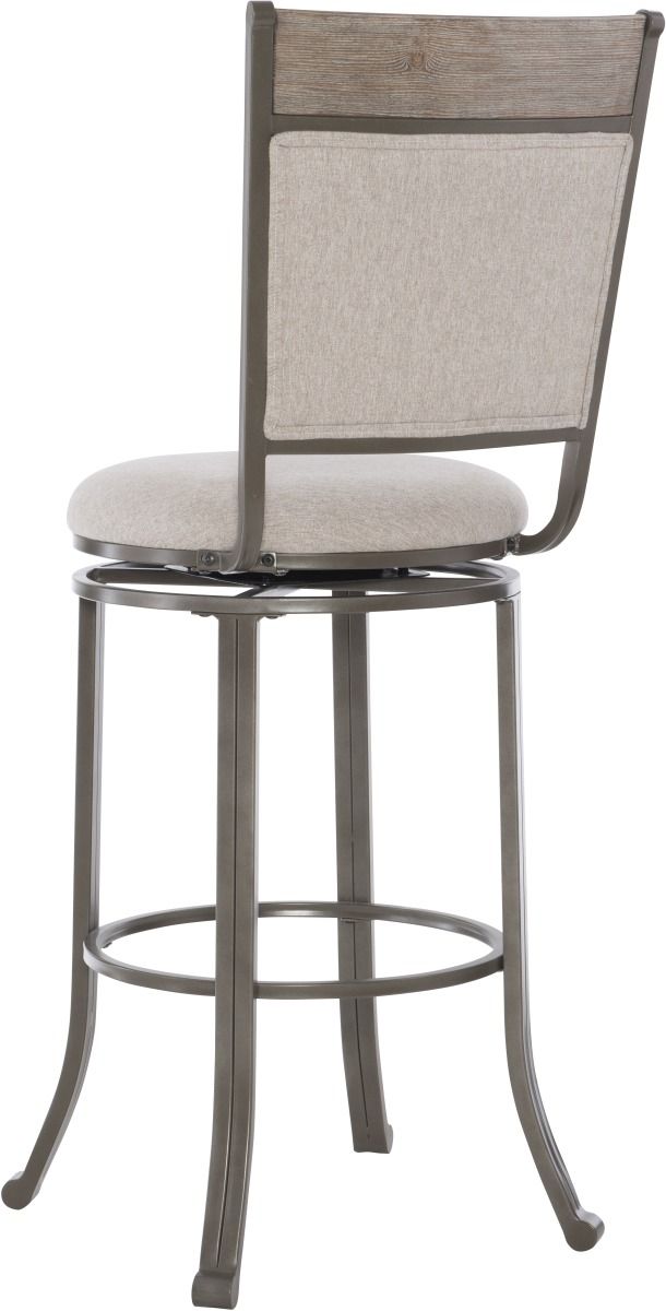 Powell® Franklin Champagne/Pewter Bar Stool-3
