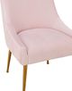 TOV Furniture Beatrix Pleated Blush Side Chair-4