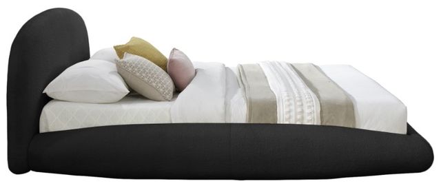 Meridian Furniture Genesis Black Queen Upholstered Floating Panel Bed-2