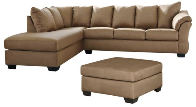 Signature Design by Ashley® Darcy 3-Piece Mocha Living Room Seating Set-0