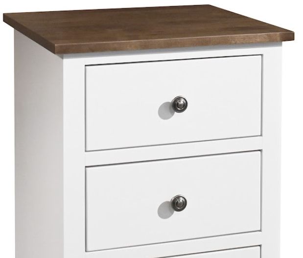 Archbold Furniture Customizable Portland 3-Drawer Nightstand-1