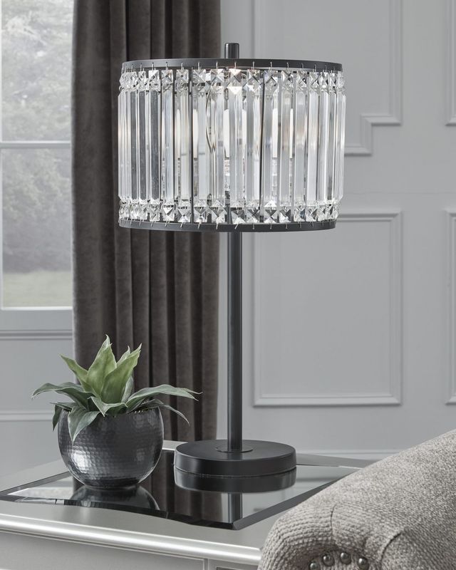 Signature Design by Ashley® Gracella Black Metal Table Lamp-3