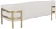 Fairfield® Customizable Zsa Zsa 85" Sofa with Brushed Brass Base-2
