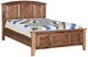 Archbold Furniture Customizable Amish Essentials Carson Maple Queen Arched Panel Bed-0