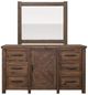 International Furniture Direct Dutton Brown Dresser-2