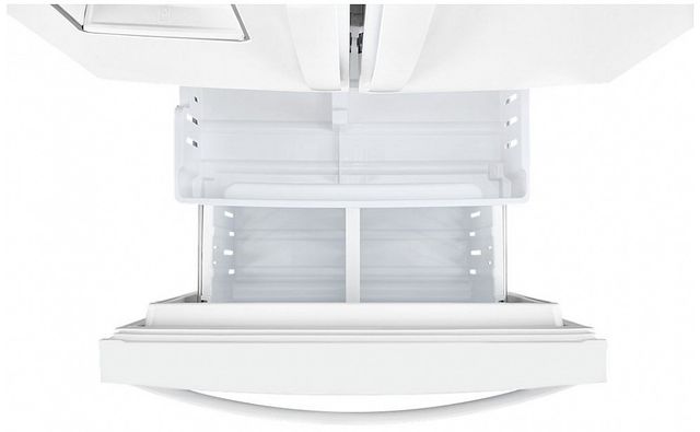 Whirlpool® 19.7 Cu. Ft. White French Door Refrigerator-1