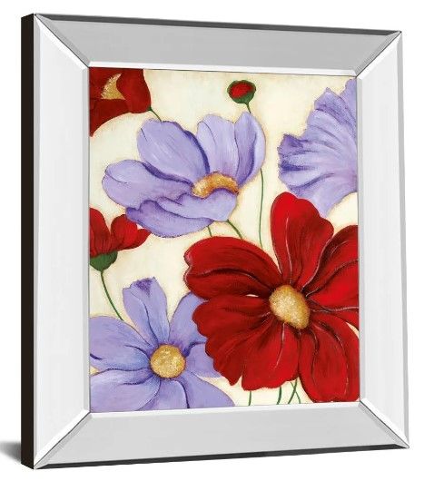 Classy Art Lavender and Red Il by Tava Studios Wall Art-1