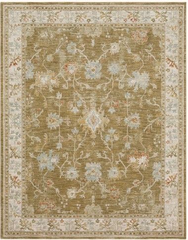Karastan® Adalia Iznik Brown 5' x 8' Area Rug-0