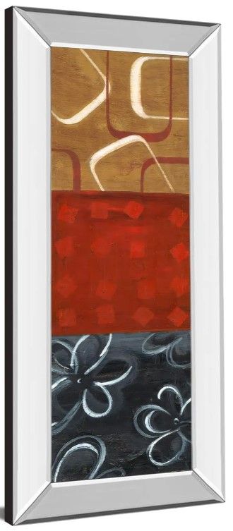 Classy Art Euclidean Space Il by Tava Luv Mirror Framed Wall Art-1