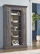 Hammary® Hidden Treasures Esther Gray Bookcase Display-1