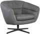 Hooker® Furniture CC Mina Buckskin Dark Gray Swivel Chair-0